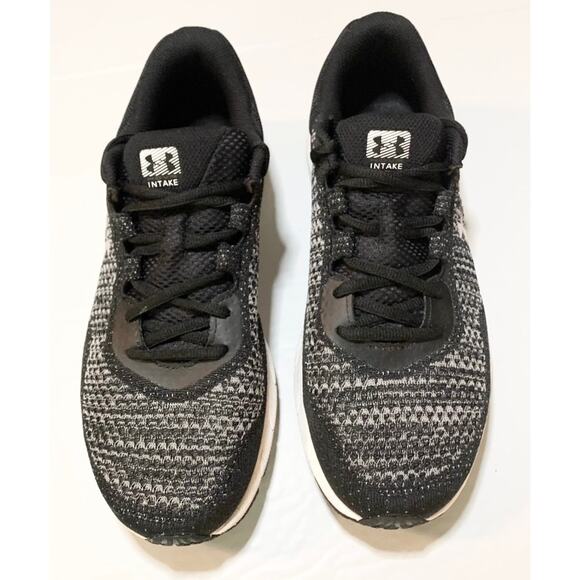 UNDER ARMOUR Men's HOVR Intake 6 Running Shoe, Black & White Size 11 - Picture 14 of 15